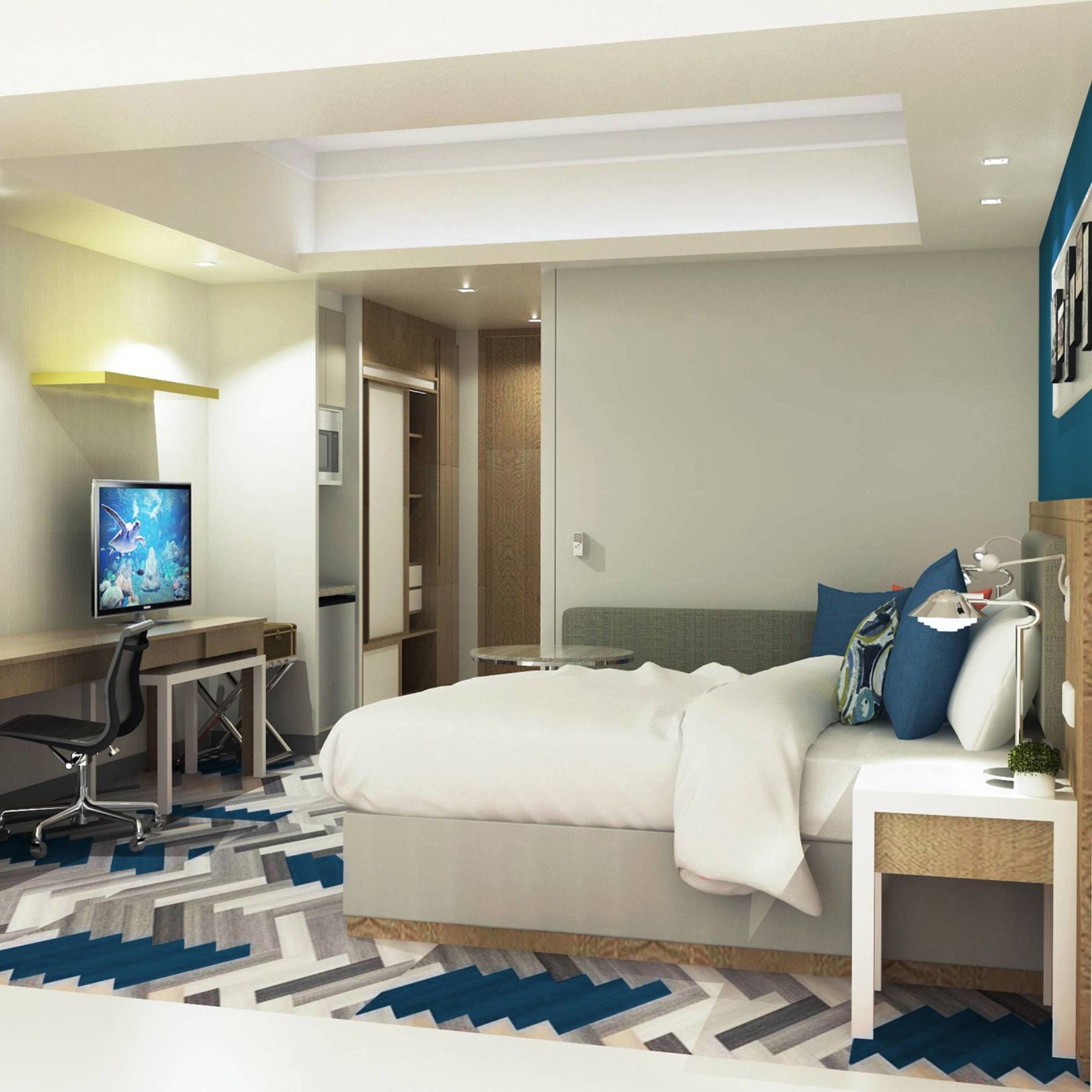 Citadines Bay City Manila Pasay Interior foto