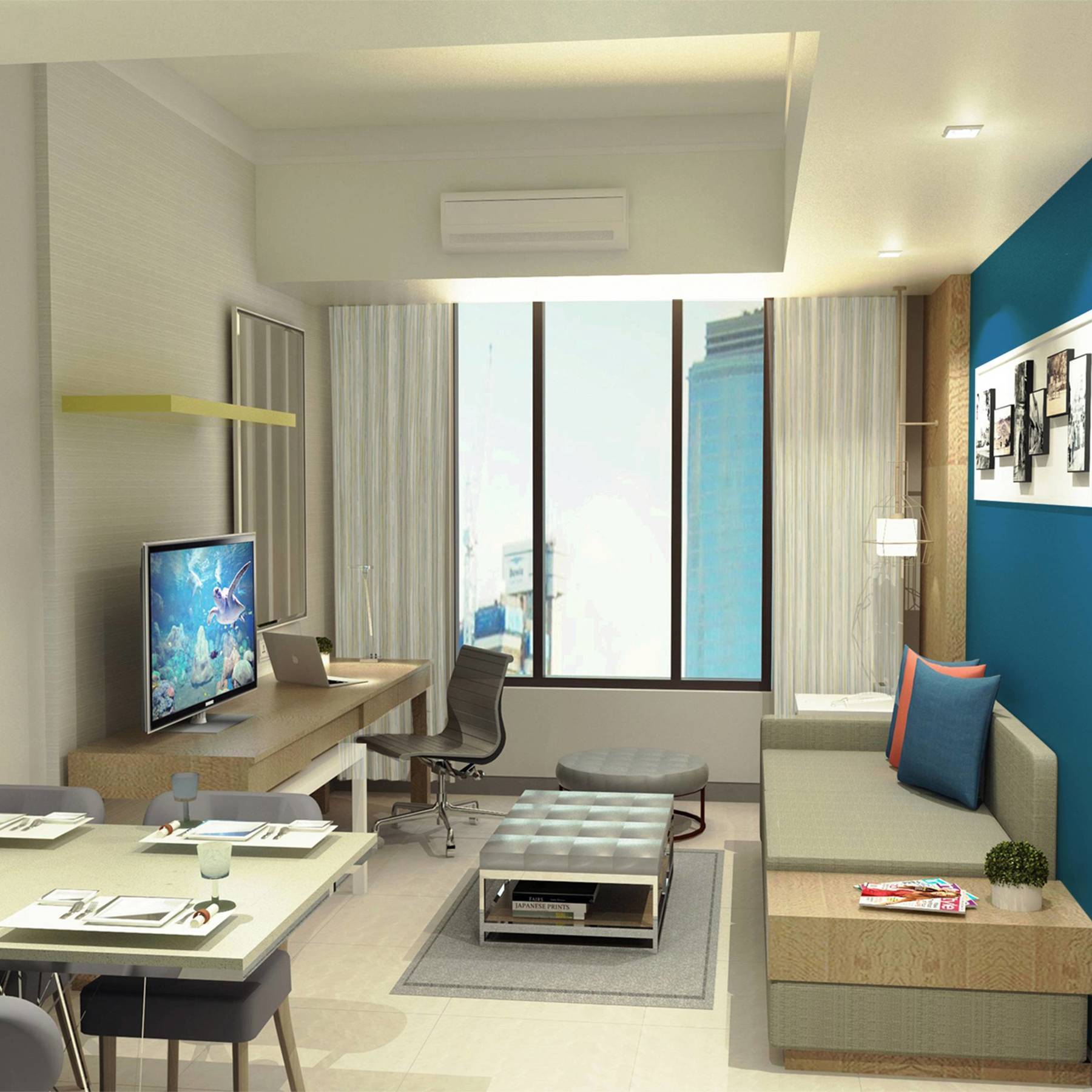 Citadines Bay City Manila Pasay Interior foto